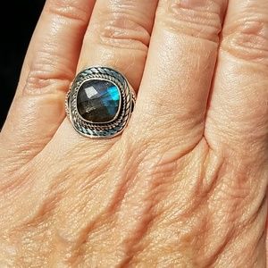 Labradorite ring sz 6 1/2